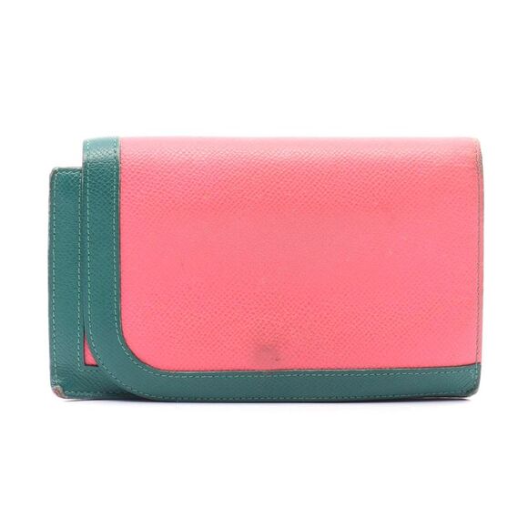 Hermes Leather Bifold Long Wallet - Picture 1 of 6
